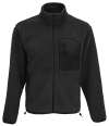 04042 Unisex Fury Sherpa Jacket Carbon Grey / Black colour image